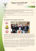 AAT NEWSLETTER Issue 1 – Spring 2019