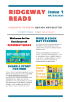 Ridgeway Reads – Issue 1