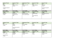 Year 10 PPE Timetable – April 2024